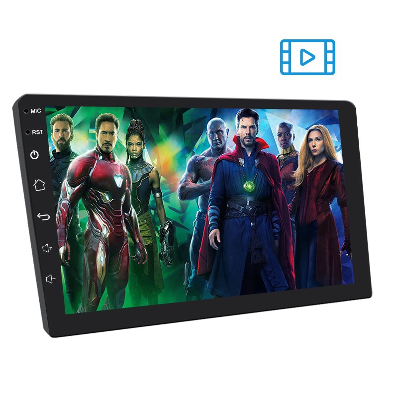 android 2+32GB 1+16GB car radio stereo monitor touch screen android monitor car dvd player with bluetooth