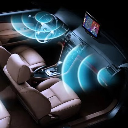 AKEEYO 7 Inch Vehicle Traveling Data Recorder Touch Portable Car Radio Portable Wireless Carplay Screen For Car