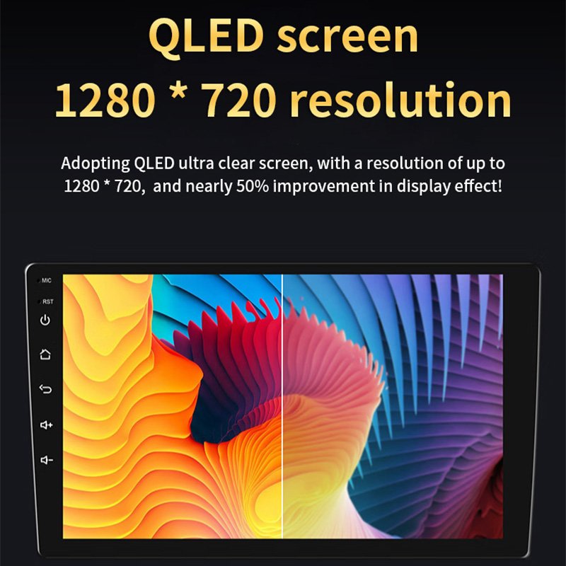 Ihuella Android 11 QLED 8core 9" IPS DSP Car Video universal 6+128GB BT GPS 360 Camera Carplay 2din car radio