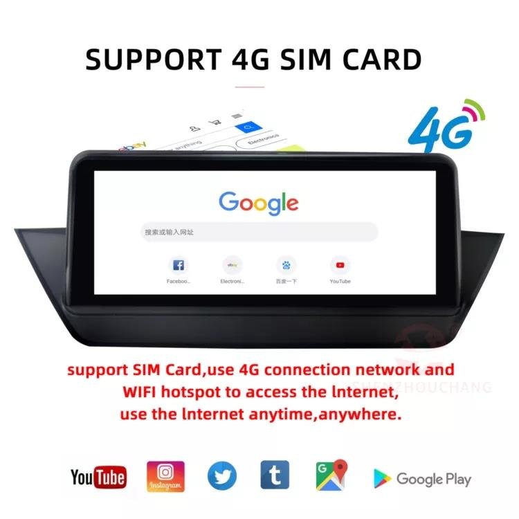 10.25'' 2+32GB Android 14 Car Video Support DSP Carplaycar dvd player Auto Radio For BMW X1 E84 2009-2015 EVO System