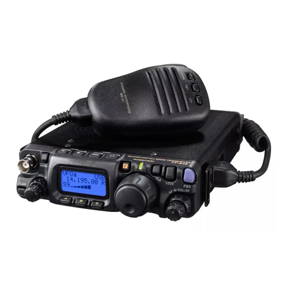 Mini HF/VHF/UHF mobile transceiver FT-857D T mobile radio 100W