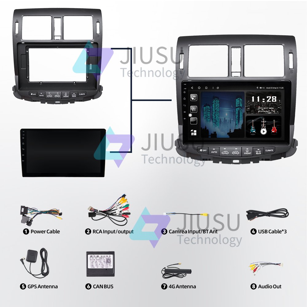 Touch Screen Android Car Radio GPS Navigation DVD Player Stereo Multimedia Audio System for Toyota 13TH Crown 2010-2013