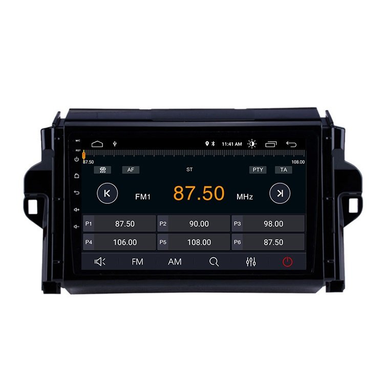 ZYCGOTEC For Toyota Fortuner 2 2015 - 2020 Car Radio Multimedia Video Player Navigation stereo GPS Android 11 No 2din 2 din dvd
