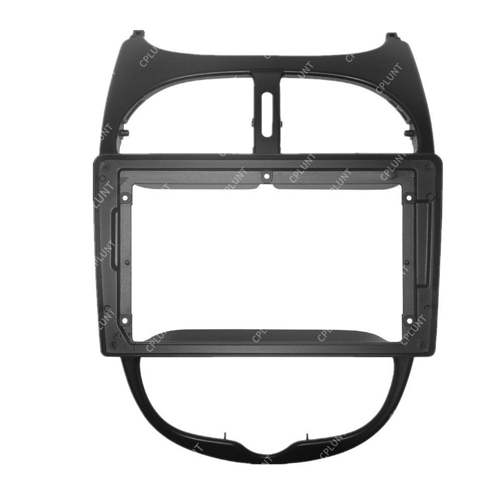 Car DVD Player Frame FOR PEUGEOT 206 2000-2008 9inch Touch screen Android radio Farme stereo