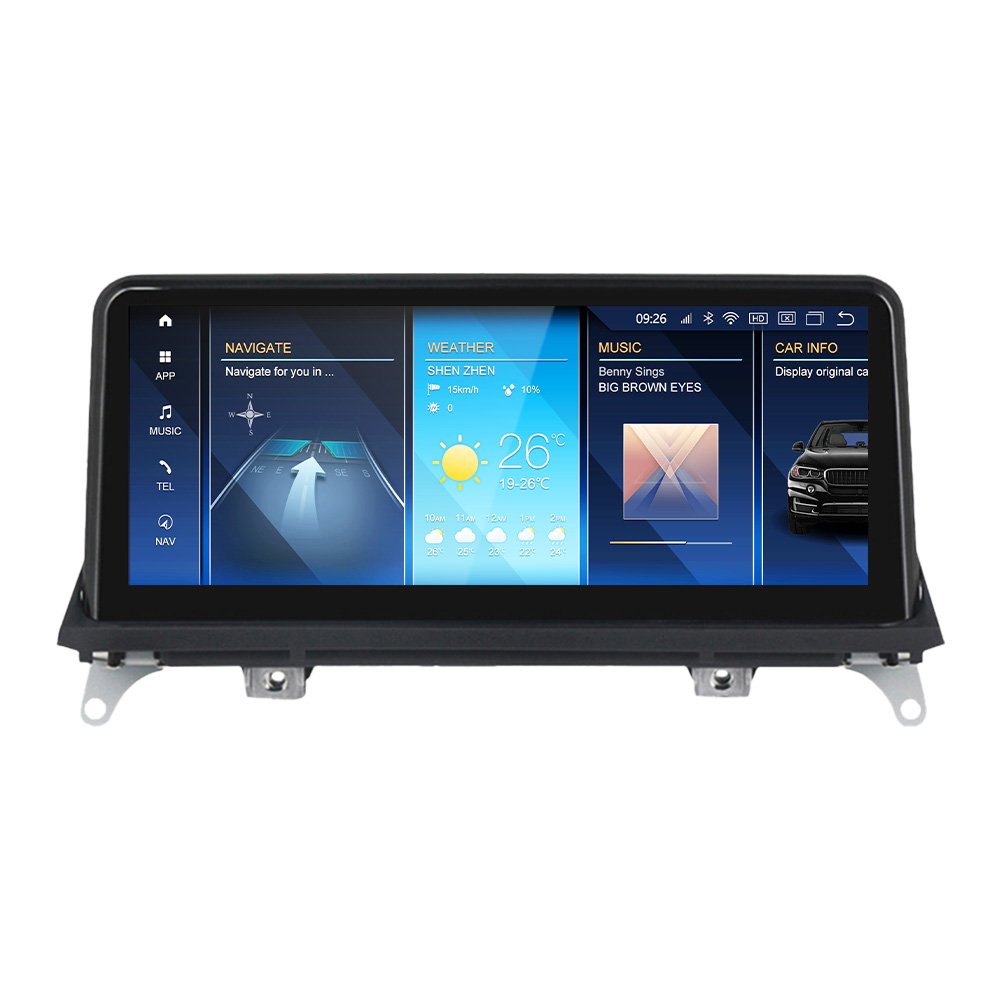 android 11 8Gb 256Gb 8Cores 1920*720 Android Auto for BMW X5 E70 X6 E71 2011-2014 CCC CIC carplay video 4G LTE WIFI
