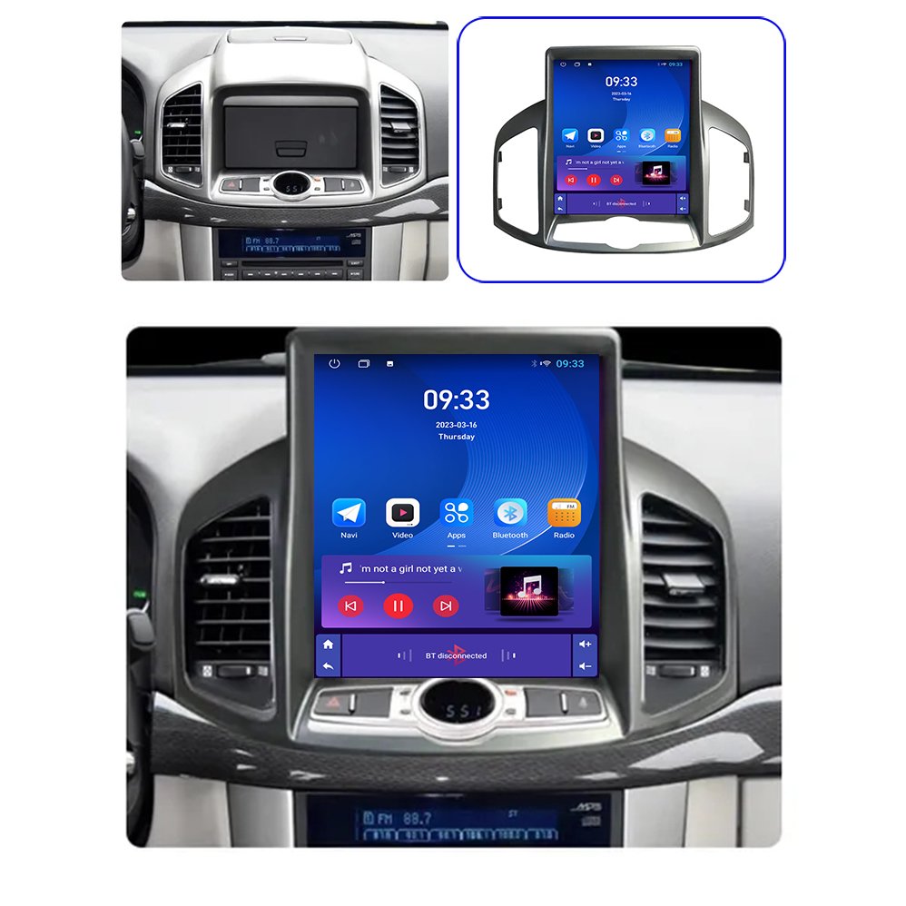 9.7 inch 2 din android car radio for Chevrolet Captiva 2012-2017 carplay auto radio Car Player Stereo GPS Navigation with