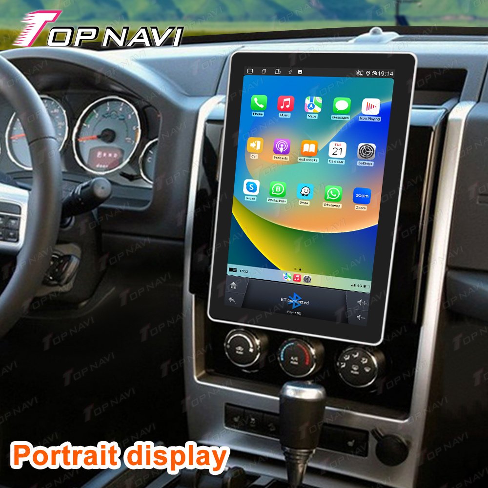 11.5 Inch Double Din Rotatable 2 din car radio MP5 Player car screen display navigation GPS wireless carplay touch screen
