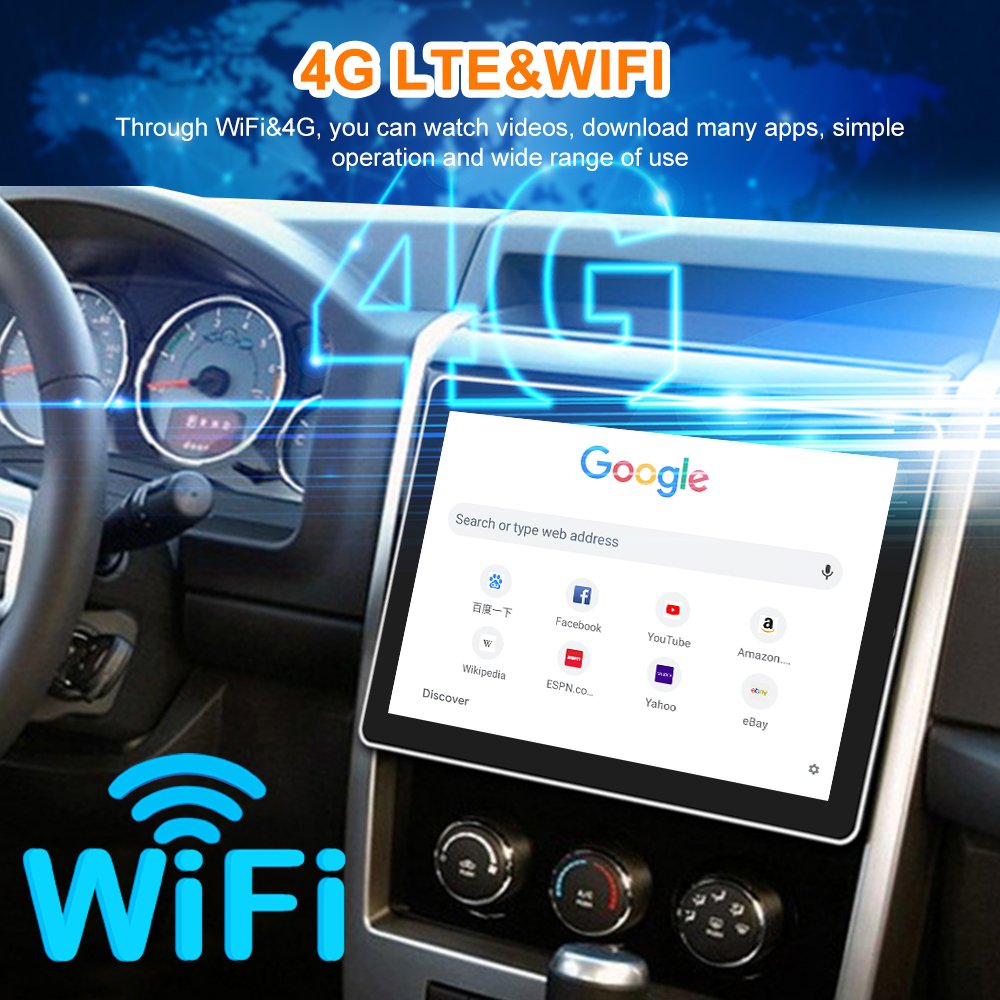 11.5 Inch Double Din Rotatable 2 din car radio MP5 Player car screen display navigation GPS wireless carplay touch screen