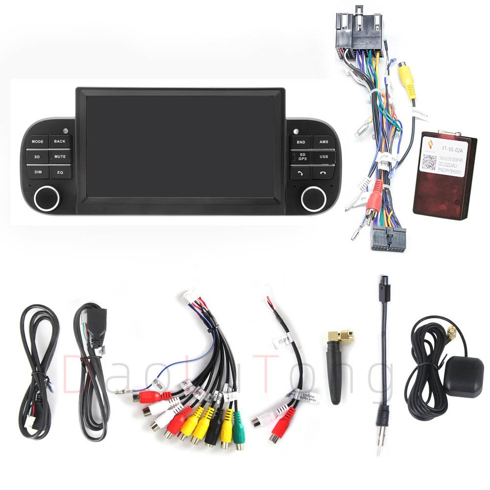 Car Radio Android 11 For Fiat Panda 2012-2019 Gps Carplay Multimedia Stereo Autoradio Navigation Head Unit Wifi