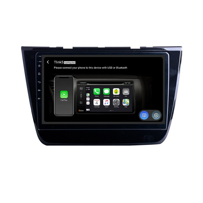 Android 9.0 Quad Core Car Radio 10 Inch Screen Car DVD Player Carplay Player for MG ZS 2017 2018 2019 WIFI BT GPS Stereo