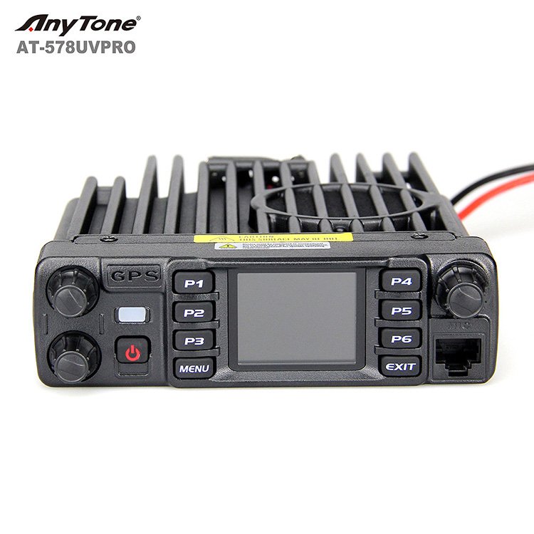 Anytone 578UV PRO DMR Digital Radio with GPS APRS Dual band DMR Mobile Radio with High power 60W For HAM radio