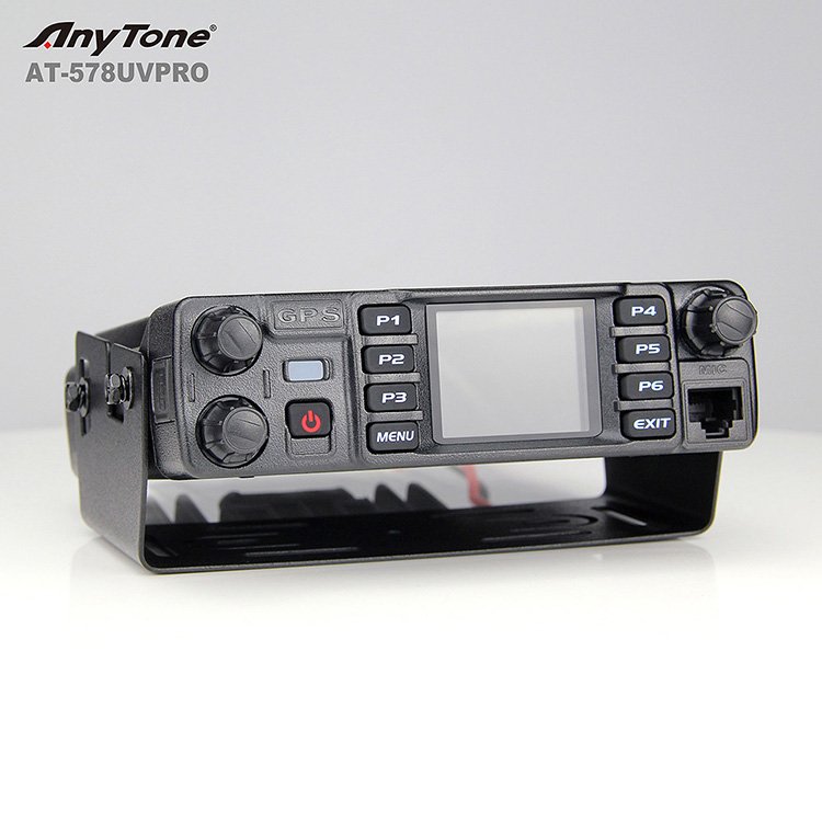Anytone 578UV PRO DMR Digital Radio with GPS APRS Dual band DMR Mobile Radio with High power 60W For HAM radio