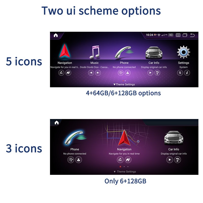 10.25/12.3 inch Screen Android 11.0 Carplay DSP Car Radio For Mercedes Benz E Class W212 2010 - 2016 Car DVD Video Player