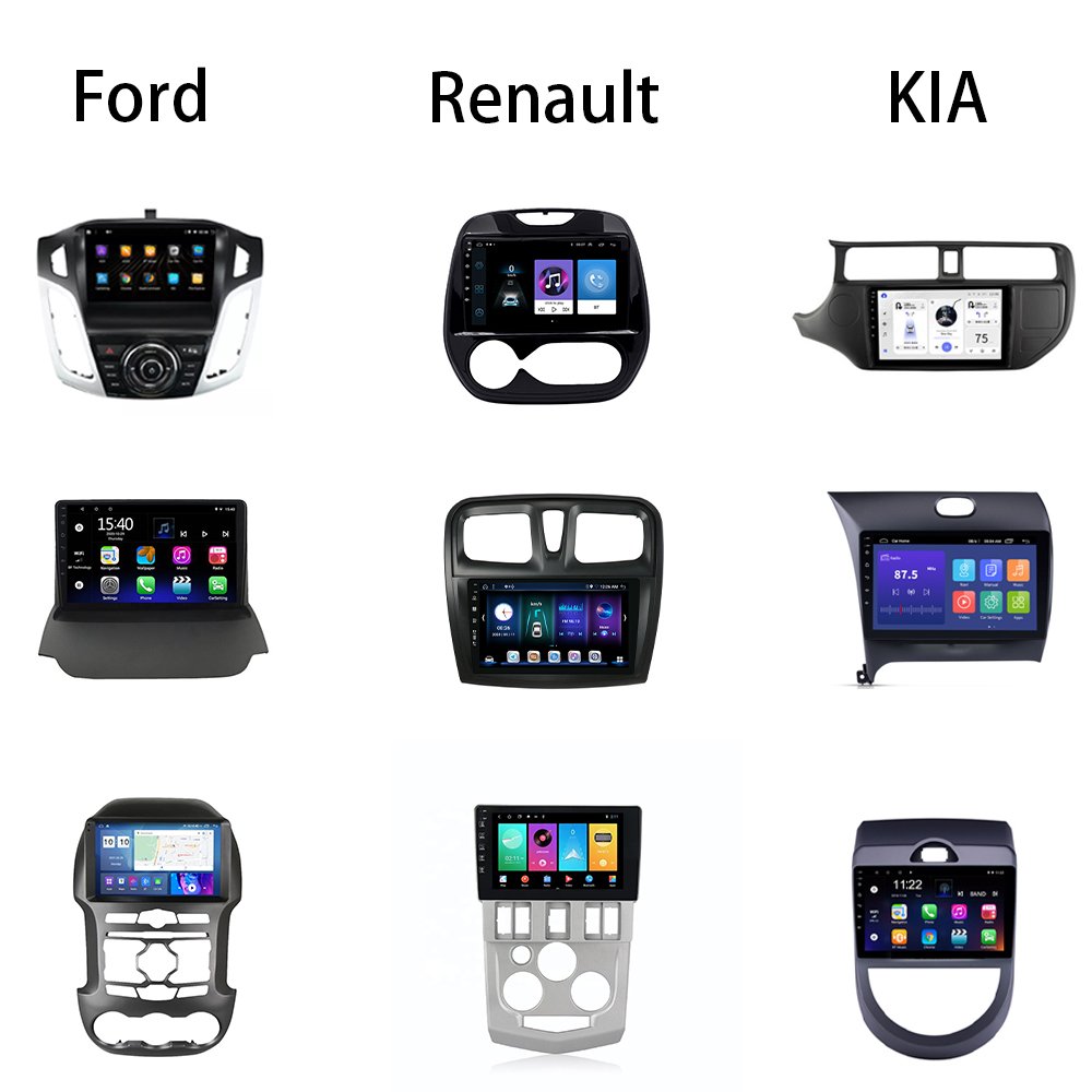 OEM marcos para radio with marco and hot sale marco de placa fit for all kind of the car