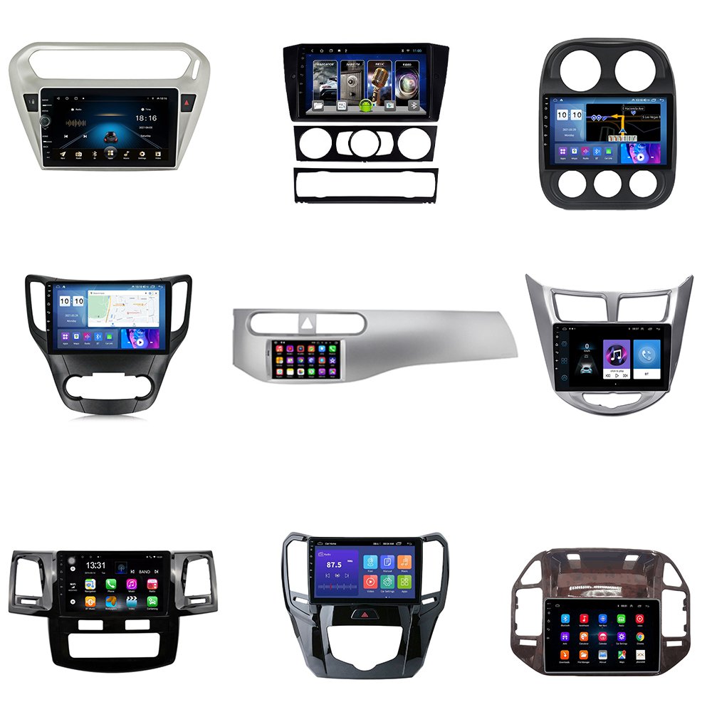 OEM marcos para radio with marco and hot sale marco de placa fit for all kind of the car