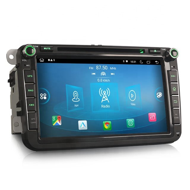 Erisin ES8915V 8" IPS Screen Android 11 Car navi radio Multimedia Player GPS Stereo for VW Sharan Tiguan Seat Altea Skoda Superb