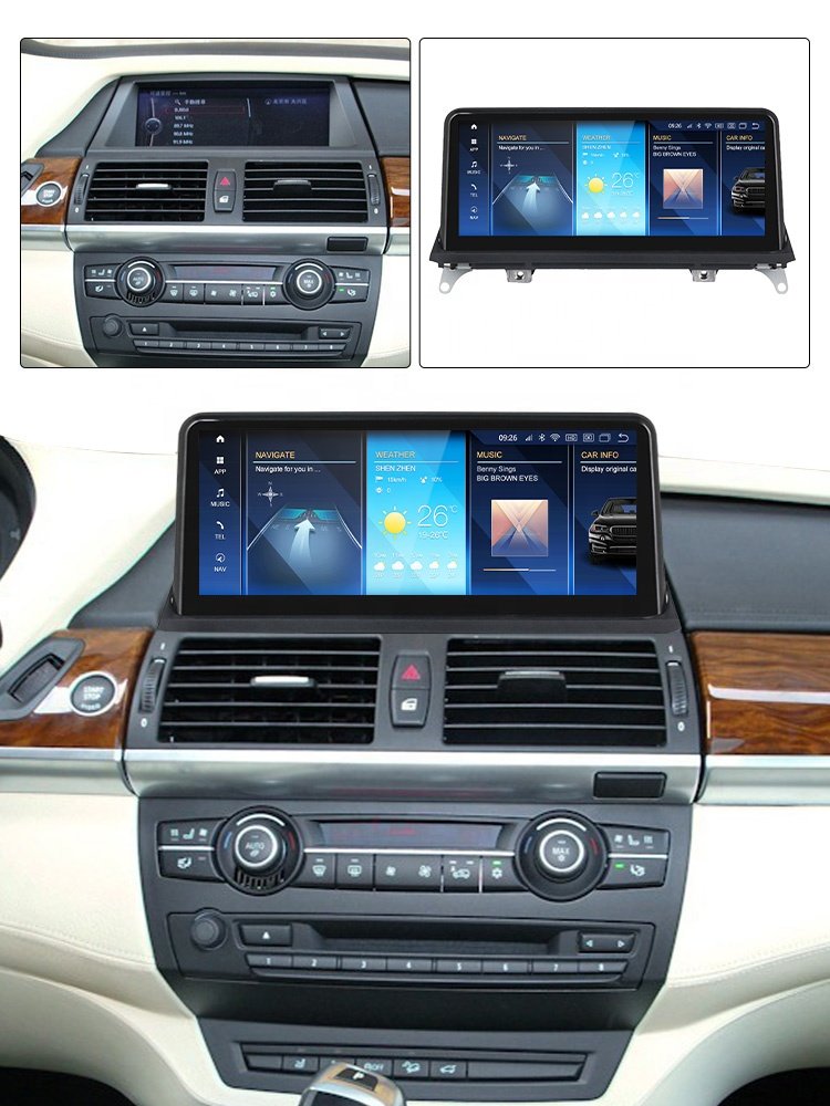 MEKEDE Qualcomm 662 680 10.25inch autoradio android car dvd player dsp map for BMW X5 E70 X6E71 2007 2008 2009 2010 2011 2012