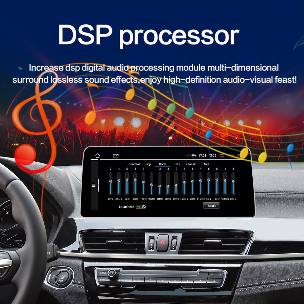LELV 4+32gb 8+64gb 8+128gb Touch Screen Android 13.0 Car Radio For Bmw X1 F48 X2 F39 2017 2018 2019 2020 Navigation System