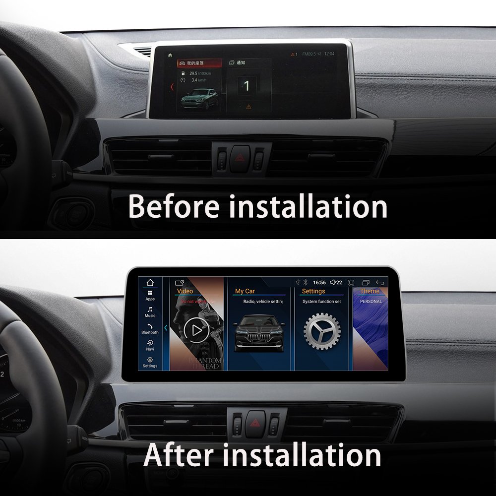 LELV 4+32gb 8+64gb 8+128gb Touch Screen Android 13.0 Car Radio For Bmw X1 F48 X2 F39 2017 2018 2019 2020 Navigation System