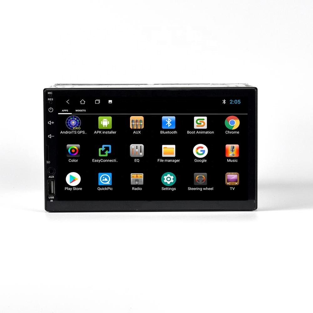Touch Screen Wince 6.0 Version Dual Core Double-din Car DVD Player 7 Inches Android Auto Dsp Car Audio Jac 4 2016 Radio 7" 25db