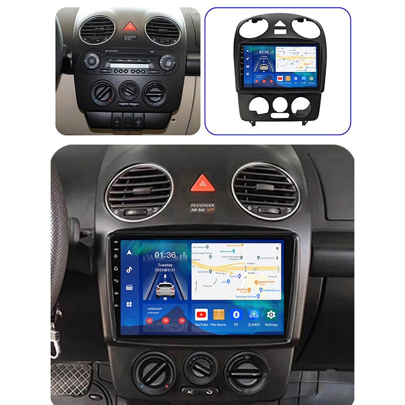 BHNEW 8+256GB 1280*800 android car audio system For VW Volkswagen Beetle 2000-2012 car autoradio Mirror links car radio