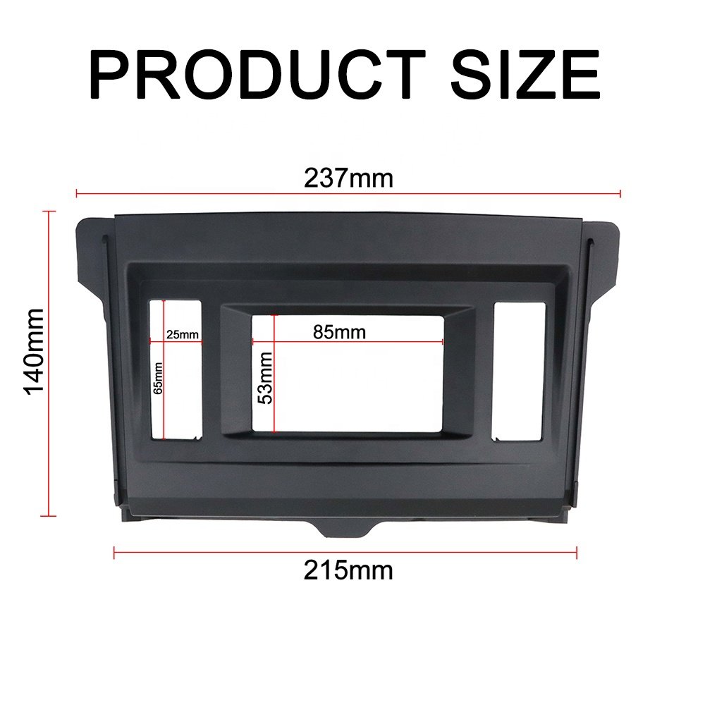 Radio Frame Fit For Toyota Prado GX 150 MID 2010 GPS DVD Android Installation Kit Stereo Mounting Fascia Audio Refitting Cover