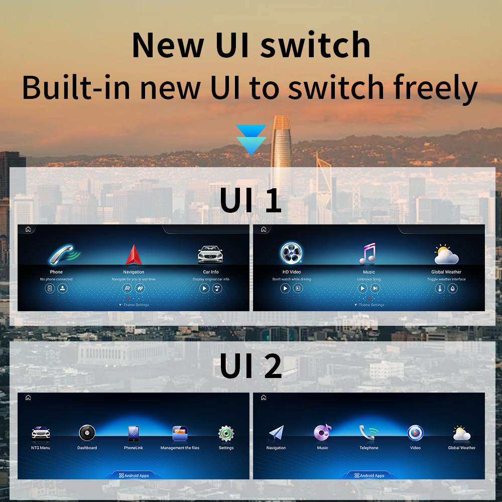 Brand new Qualcomm 680 Android system wireless Carplay AUTOforMercedes Benz B-classW246W245car radio multimedia at factory price