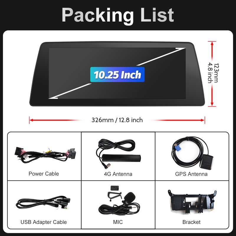 10.25 inch Car play Android Radio Multimedia Apple CarPlay Android Auto stereo receiver DVD MP5 Player