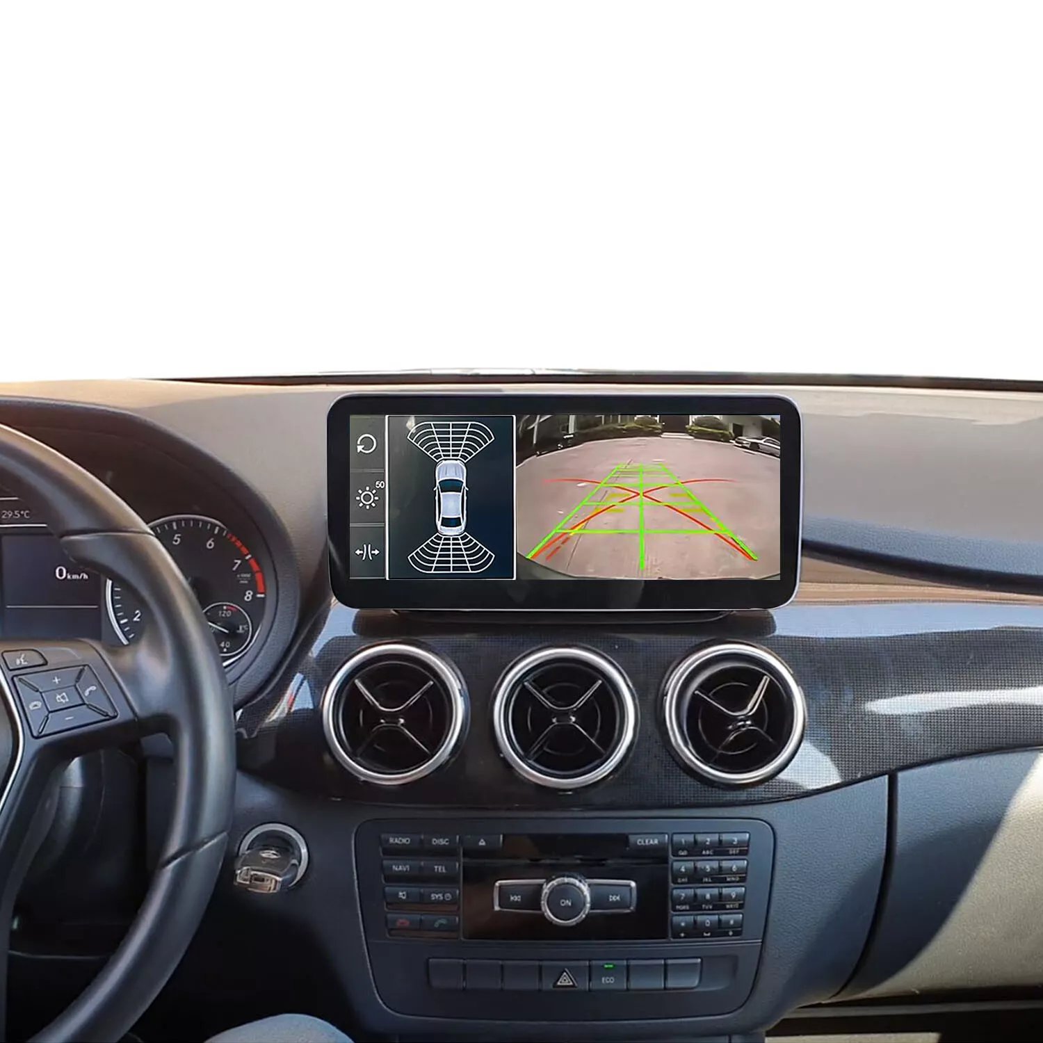 New Product 10.25inch big screen car-play screen android13 car radio stereo For Mercedes Benz B Class W246 NTG4.5 2013-2015