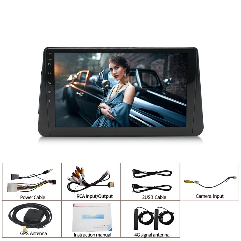 Android 10 car radio audio system GPS navigation car multimedia stereo for Nissan Jinke car video Touchscreen dvd player