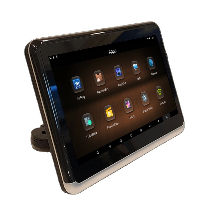 Factory price popular high definition screen 10.1 inch android inch with HD Port video Headrest monitor Player 1+16GB