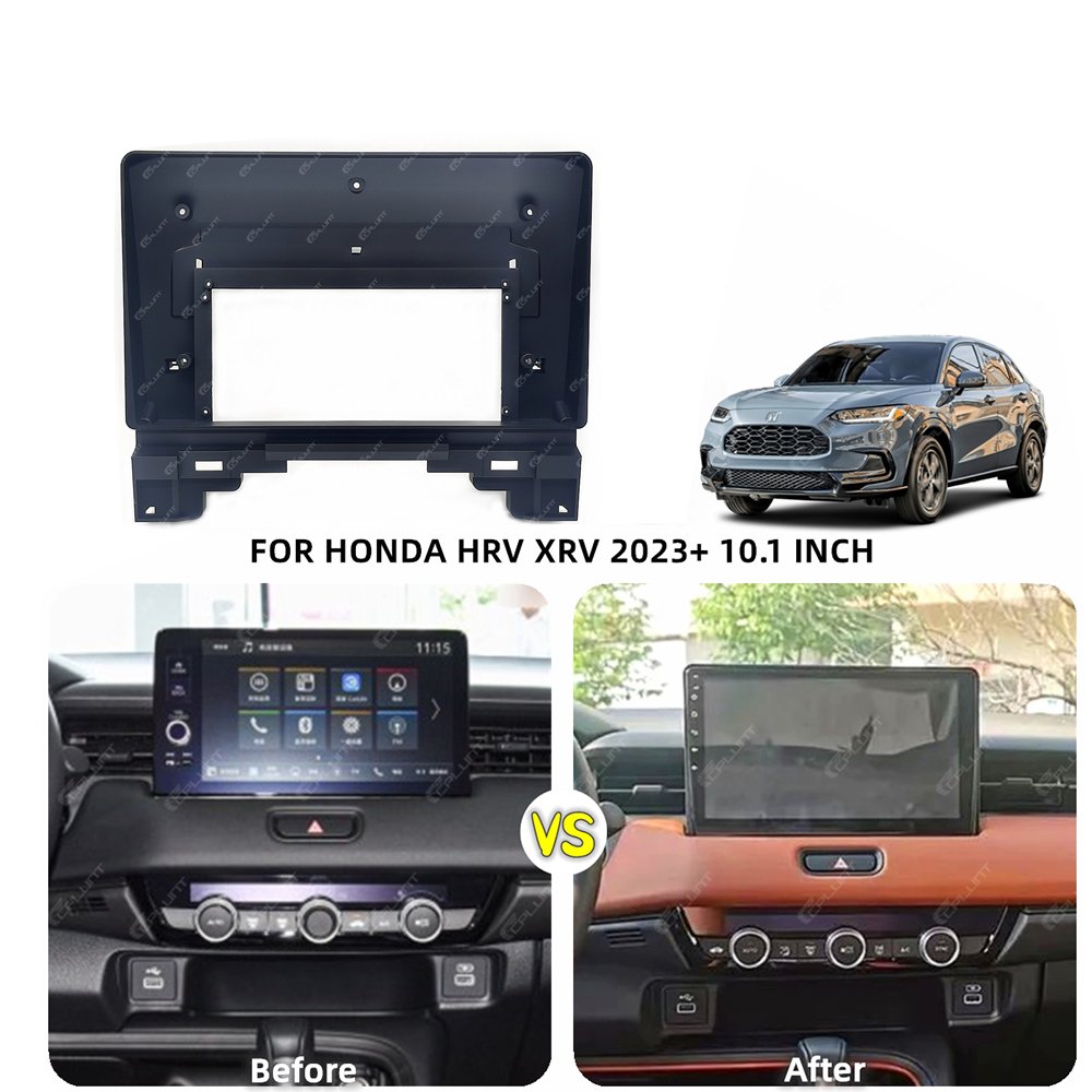 Car DVD Player Frame For HONDA HRV XRV 2023 10inch Touch screen Android radio Farme stereo