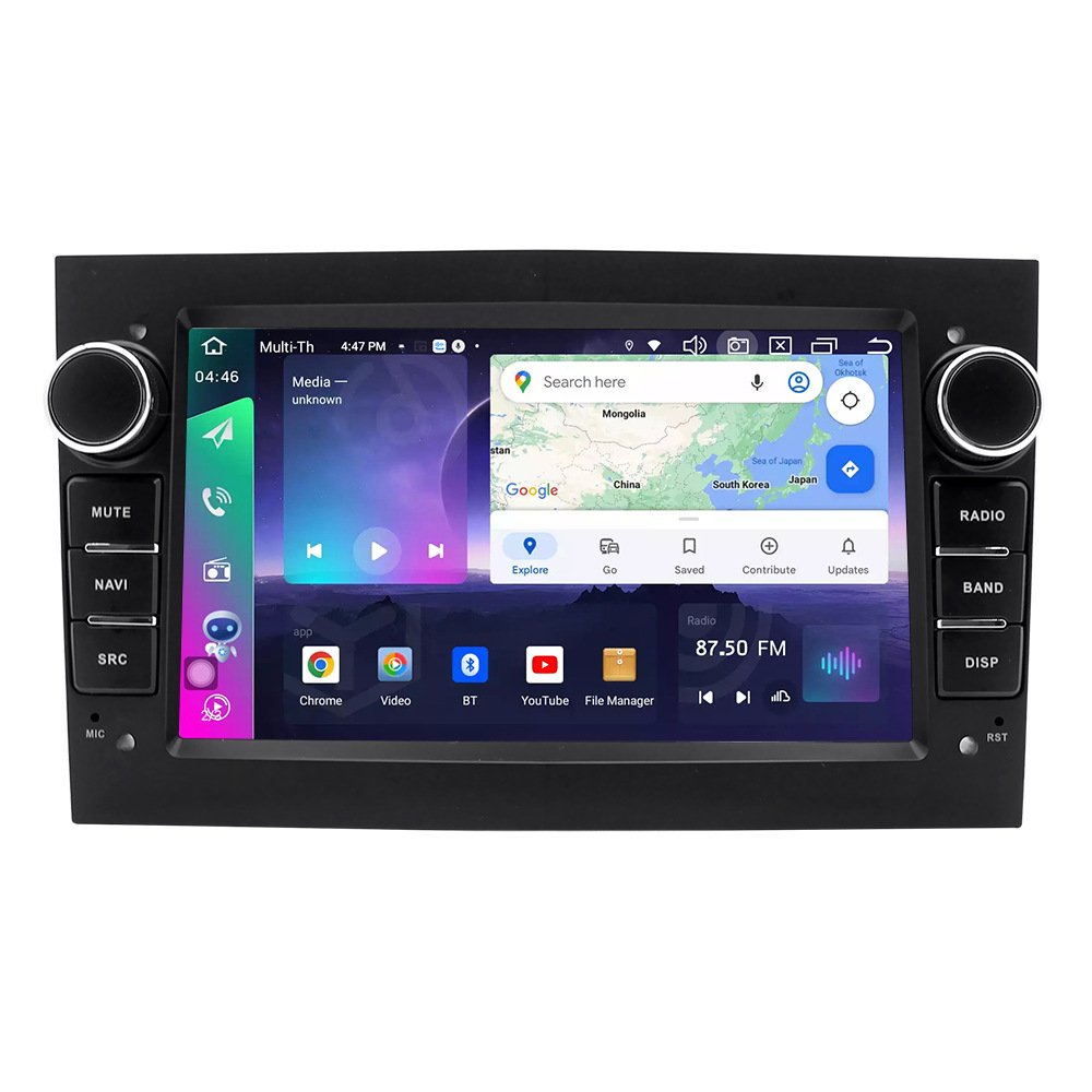 7-Inch Cross-Border Opel Car Navigation Radio with Wireless CarPlay Android all-in-one Stereo for BMW