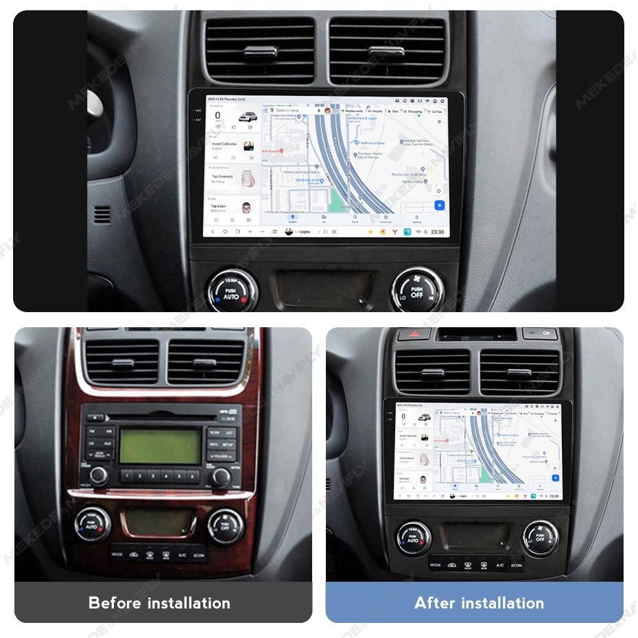 Mekede DUDU7 auto electronics Android Screen Multimedia dsp fm dab dvr dvd bt map for KIA Sportage 2007-2012