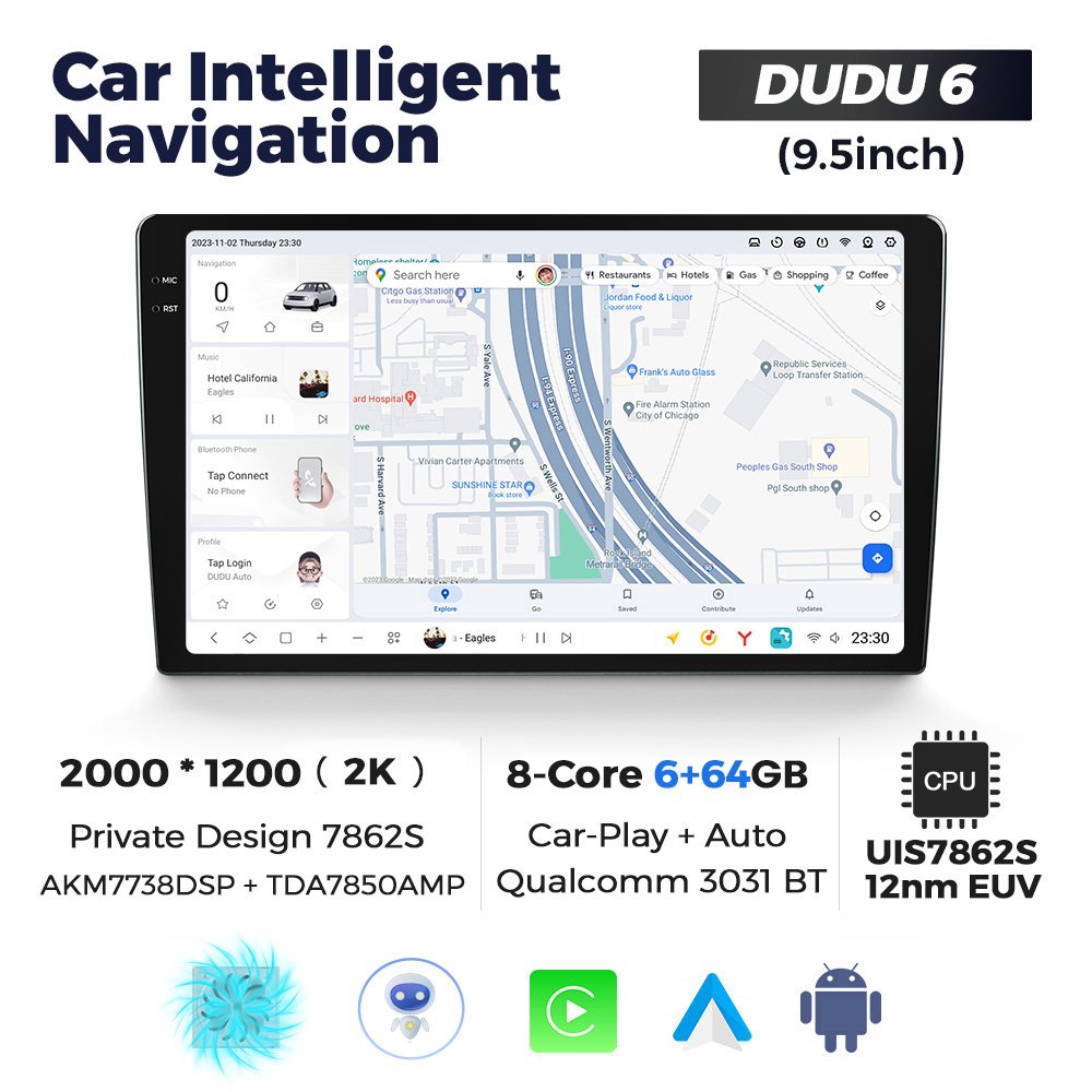 Mekede Universal DUDU6 DUDU7 customized version Car radio DVD plyer support 4G LTE external card slot +5G WIFI