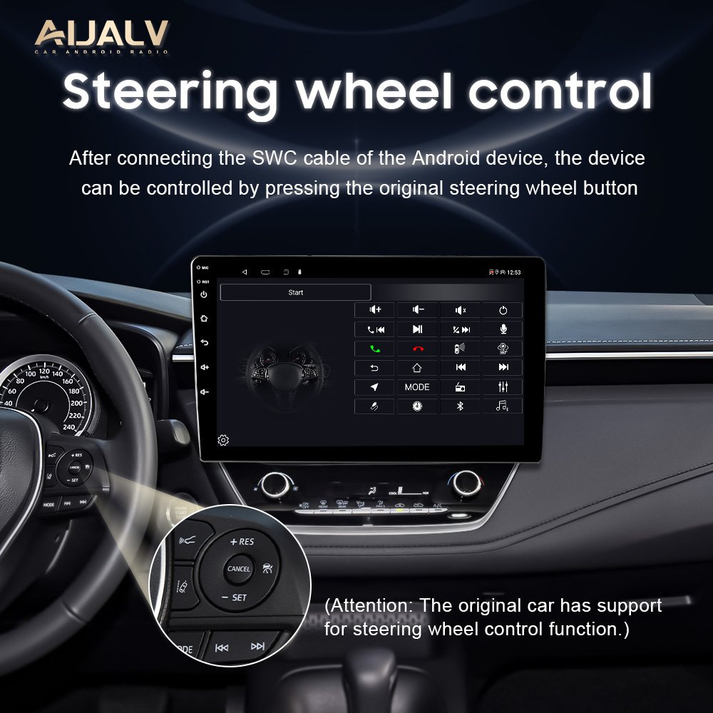 Aijia Factory Conso For Universal Hyundai Kia Toyota Mazda Chevrolet Mitsubishi Model South American Hot Sell Radio Screen