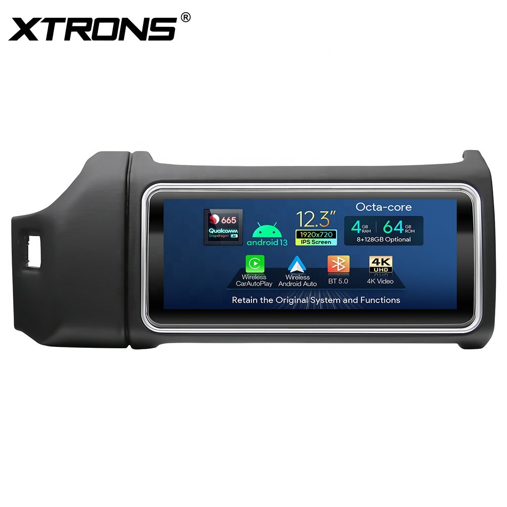 XTRONS 12.3" Radios Auto for Land Rover Range Rover Sport L494 (2013-2020) Bosch / Harman Android 13 8 Core 4G LTE Monitor