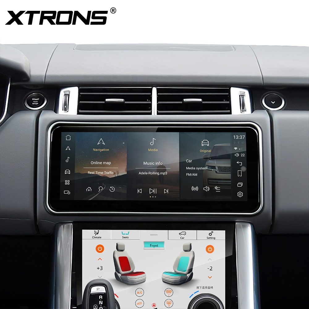 XTRONS 12.3" Radios Auto for Land Rover Range Rover Sport L494 (2013-2020) Bosch / Harman Android 13 8 Core 4G LTE Monitor