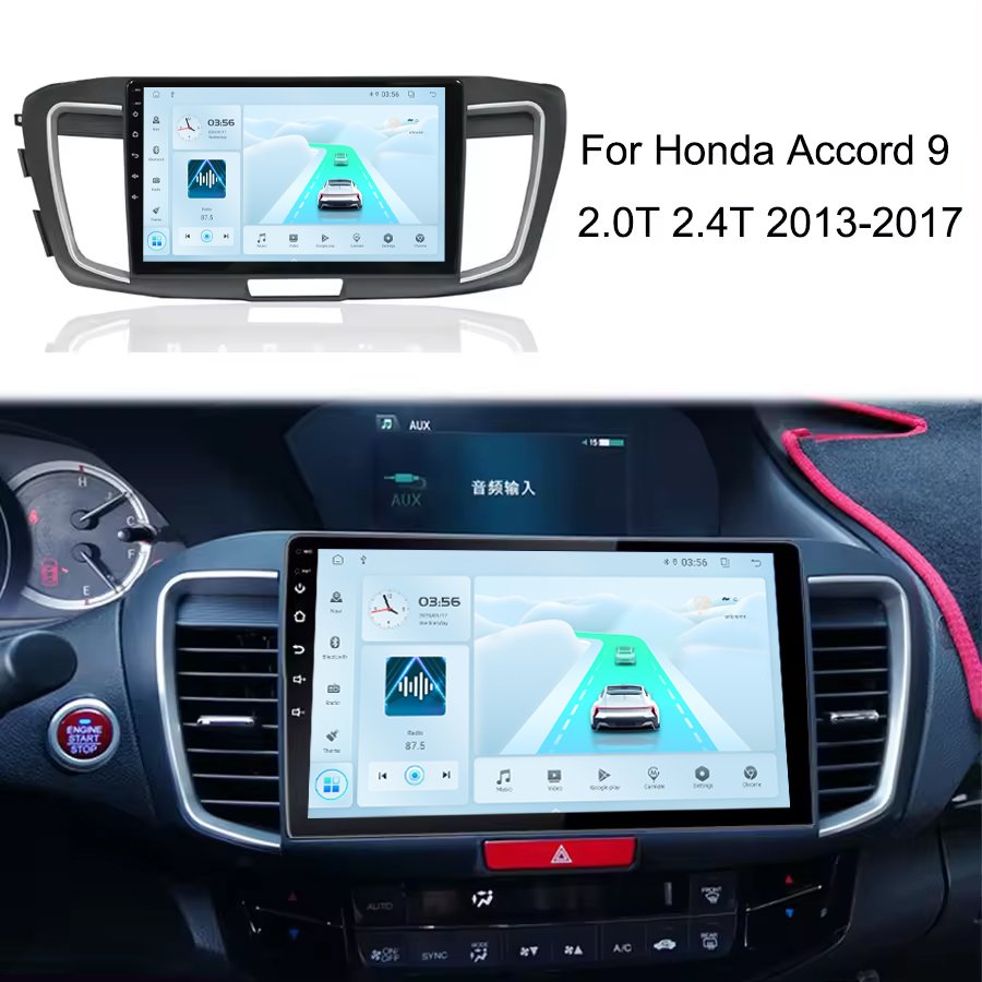 Android 13 Car Radio For Honda Accord 9 2013 2014 2015 2016 2017 Multimedia System Video Player Navigation Gps Stereo