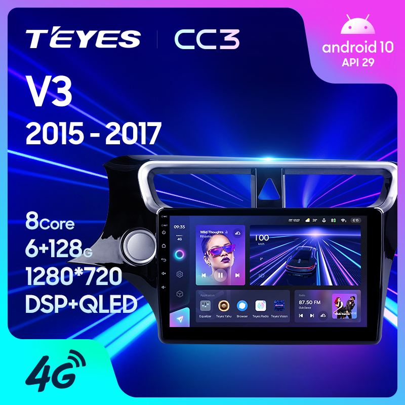TEYES CC3 Car DVD Player For Brilliance V3 2015-2017 Car Radio DVD Player Touch Screen