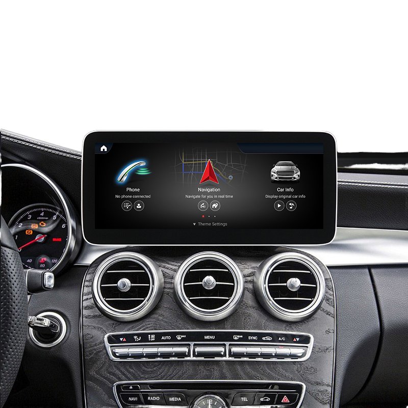12.5'' Android 11 8+256GB Car Radio For Benz C W205- GLC X253 -V Class 2014-2018 NTG5.0 IPS+DSP Car Video DSP