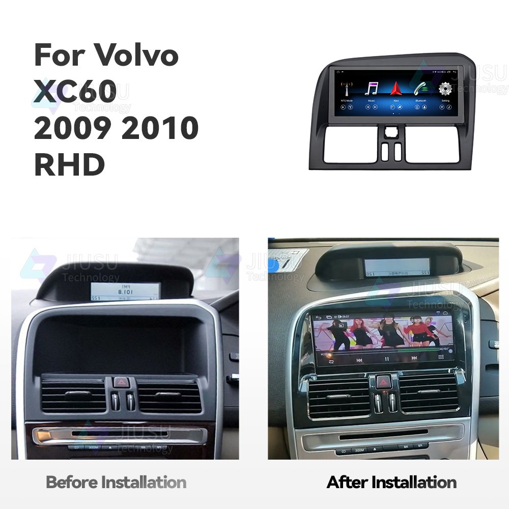 Android 10 Car Radio GPS Navigation DVD Player Stereo Multimedia Audio System for Volvo XC60 2009 2010 with Carplay DSP DAB