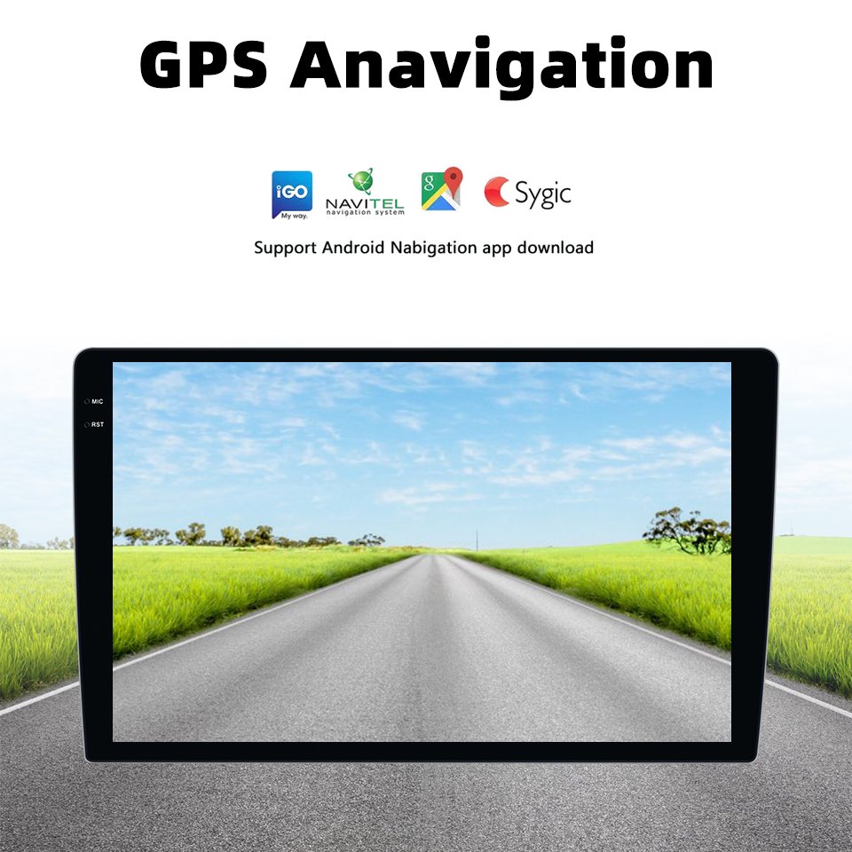Factory OEM Universal Android Car Player Touch Screen Stereo 2 Din Car Player USB BT WIFI 9 "Carplay Android Car Radio