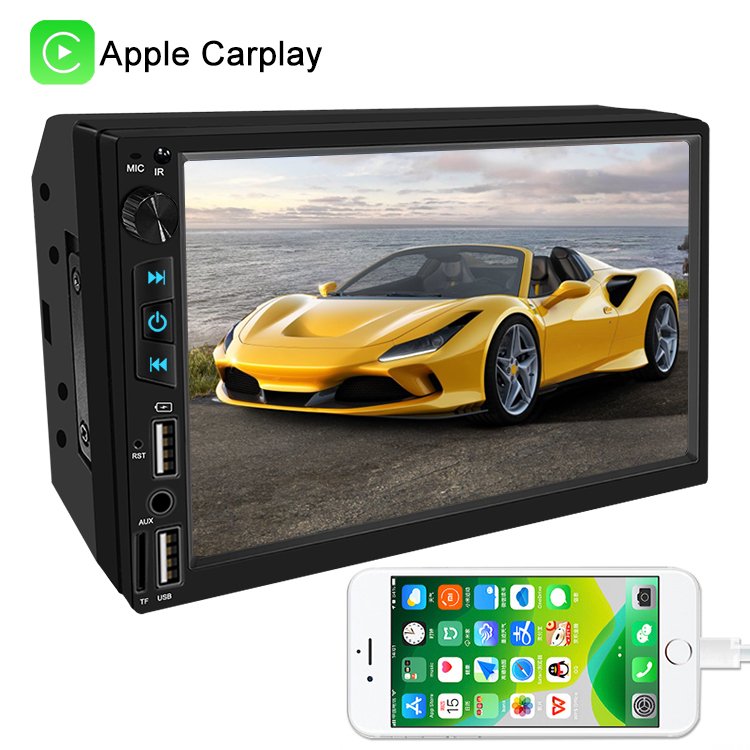 7 inch 2 din car radio 6800 double USB touch screen car stereo mp5 dvd car player