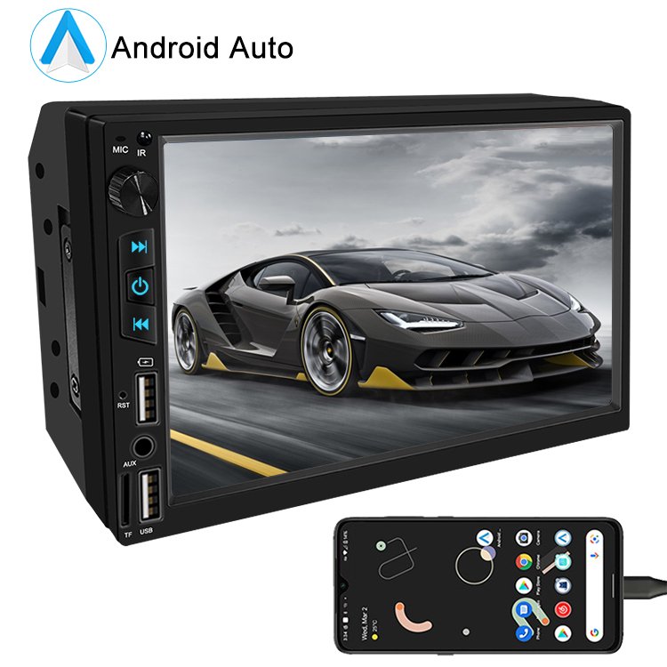 7 inch 2 din car radio 6800 double USB touch screen car stereo mp5 dvd car player