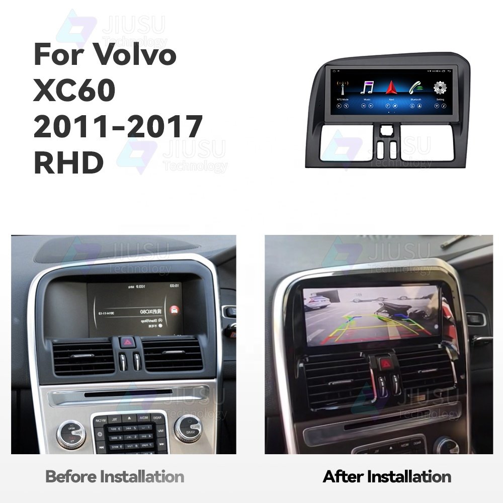 Touch Screen Android Dual system Car Radio GPS Navigation DVD Player Stereo Multimedia Audio System for Volvo XC60 2011-2017