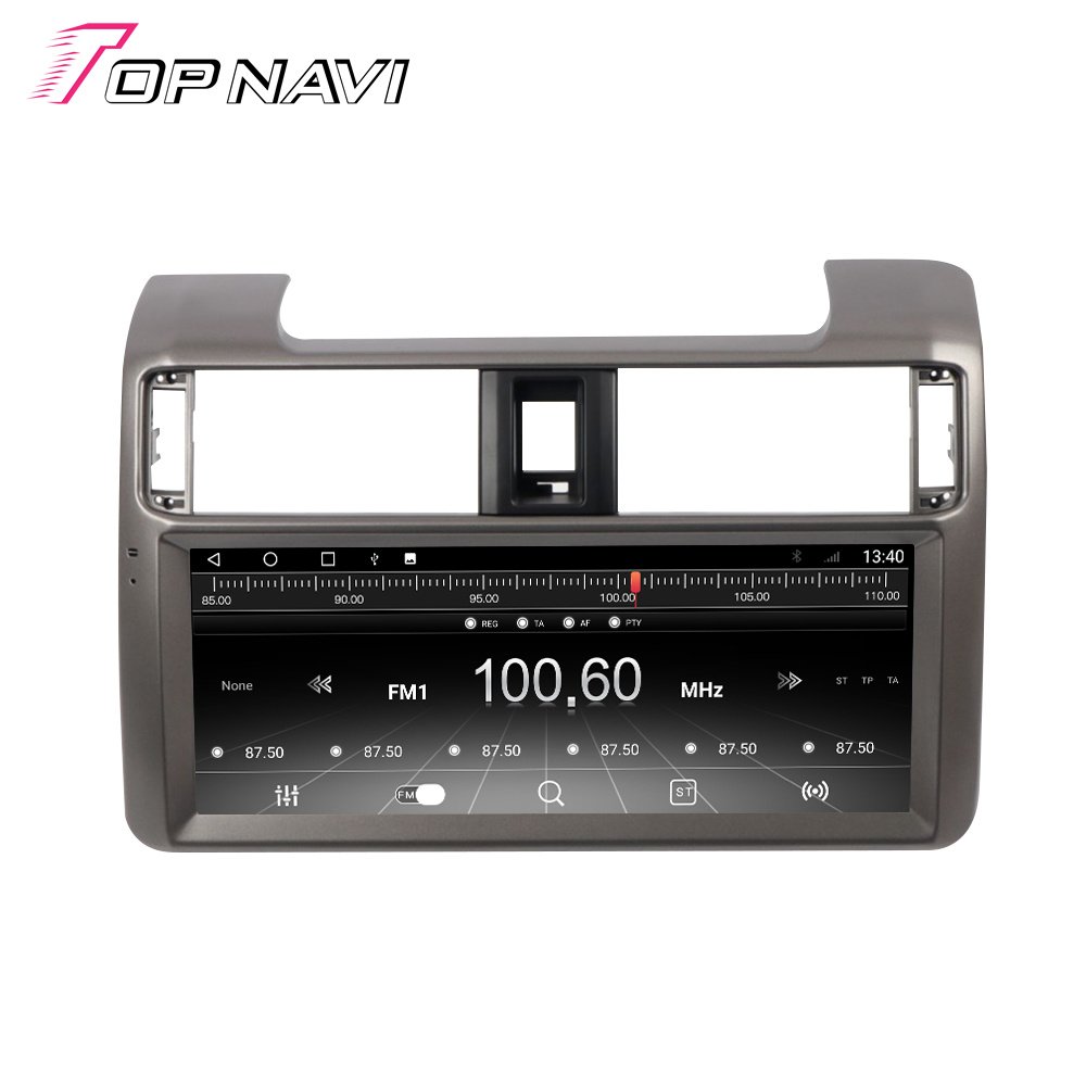 Touch screen Android car radio for TOYOTA 4Runner 2009 - 2022 car stereo video GPS multimedia player with carplay DSP GREY COLOR