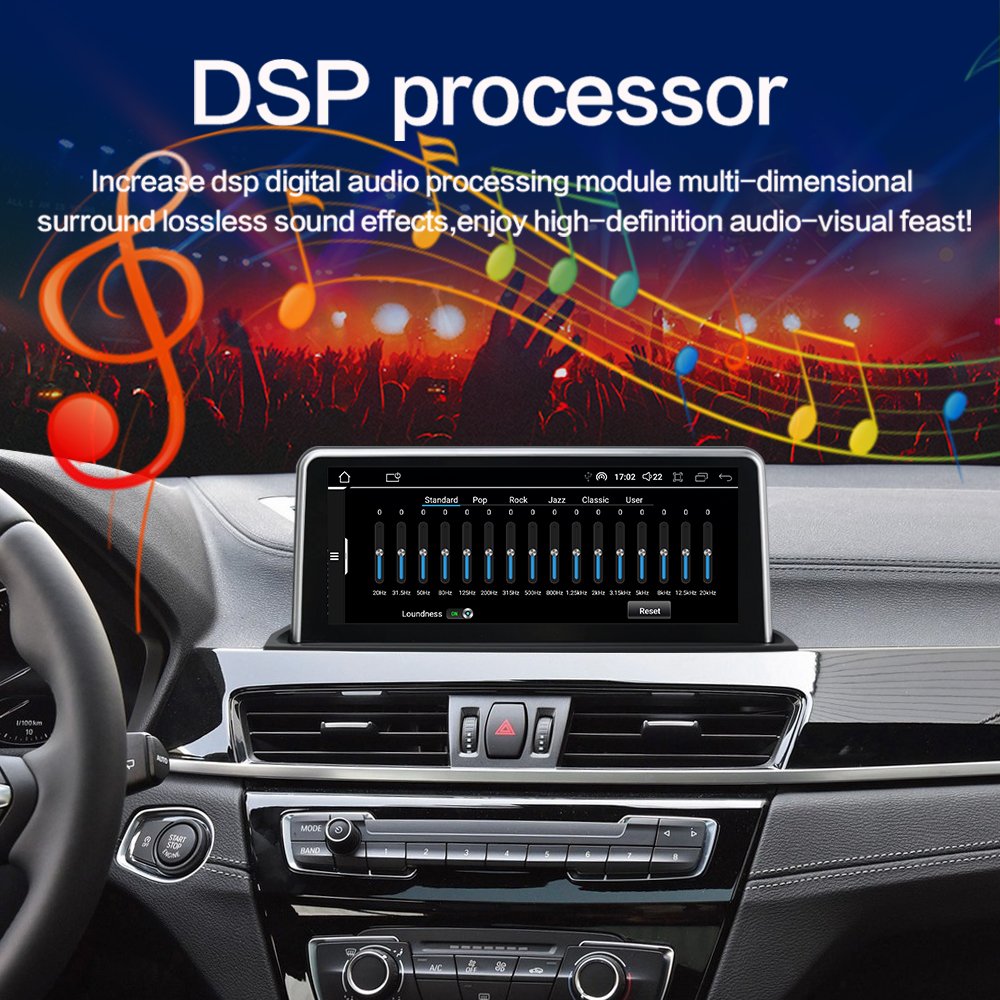 LELV Android 14 Car Radio Wireless Carplay Android Auto Gps Navi Multimedia Player For Bmw X1 F48 E84 2012-2017