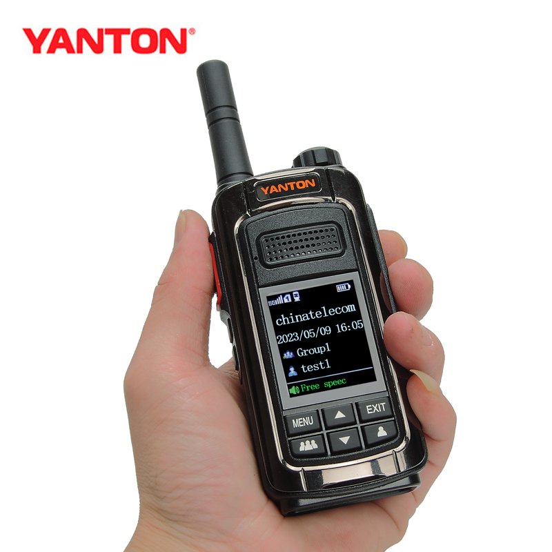 YANTON T-X9 New Design POC RADIO simcard 4G PTT Network RADIO Two way radio With Desk Charger RealPTT POCSTAR with GPS SOS