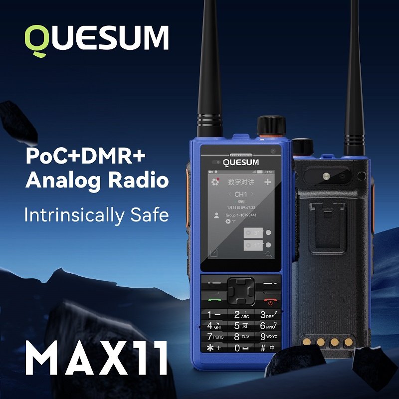 POC Radio 4G LTE Network Handheld Mobile Radio Supporting Real PTT Zello GPS WiFi GSM SIM card Analog/DMR Features